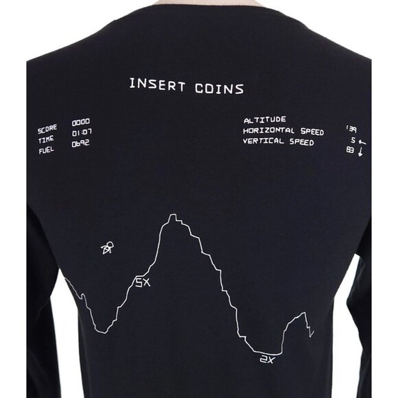 Tom Sachs Lunar Lander Long Sleeve T-Shirt Size S Mens Unisex Black $105 - Picture 5 of 14